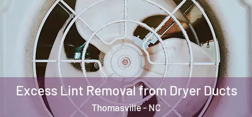  Excess Lint Removal from Dryer Ducts Thomasville - NC